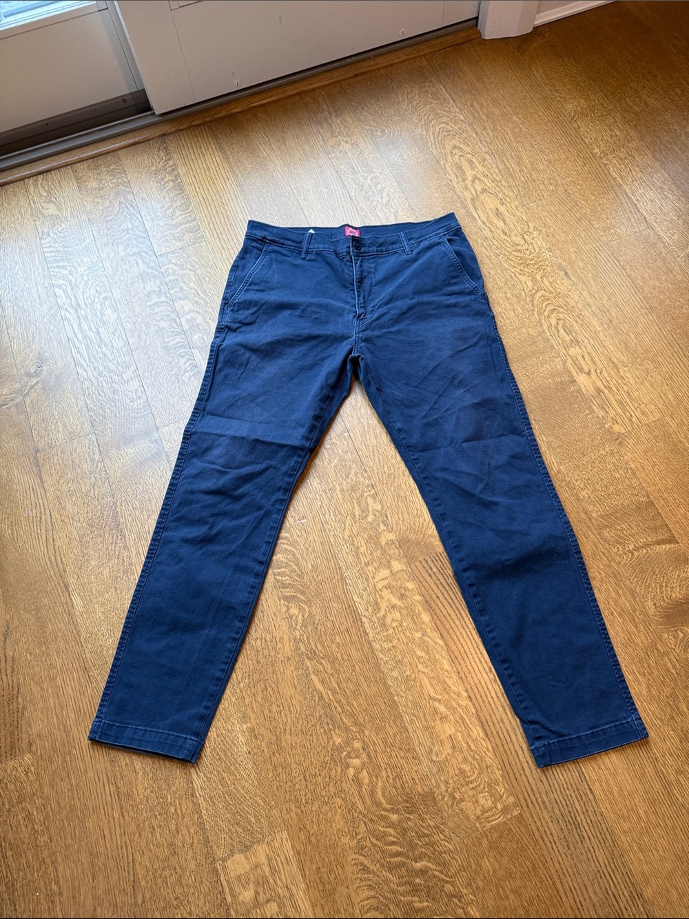 Levi's Navy Blue Relaxed Chino Pants